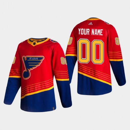 Herren Eishockey St. Louis Blues Trikot Custom 2020-21 Reverse Retro Authentic